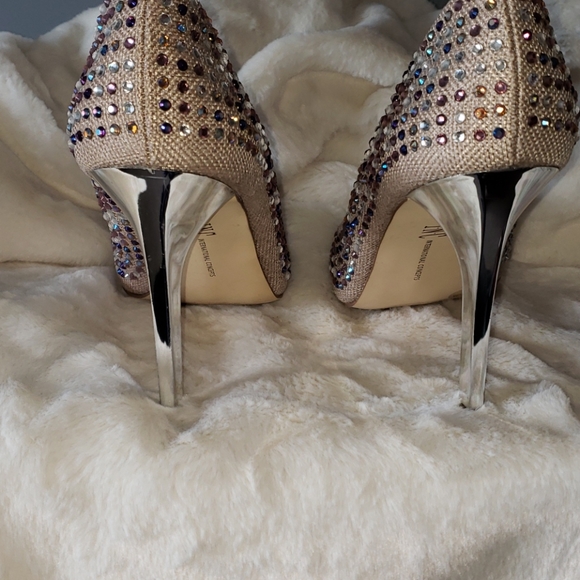 INC Iridescent Crystal Heels - Picture 6 of 6